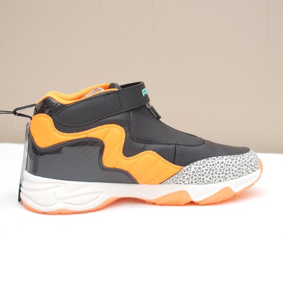 And1 Kid's Beast Mode Rubber Shoes - Black Orange - Picture 3 of 10